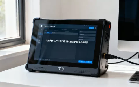 t3装上客户端后怎么连接服务器