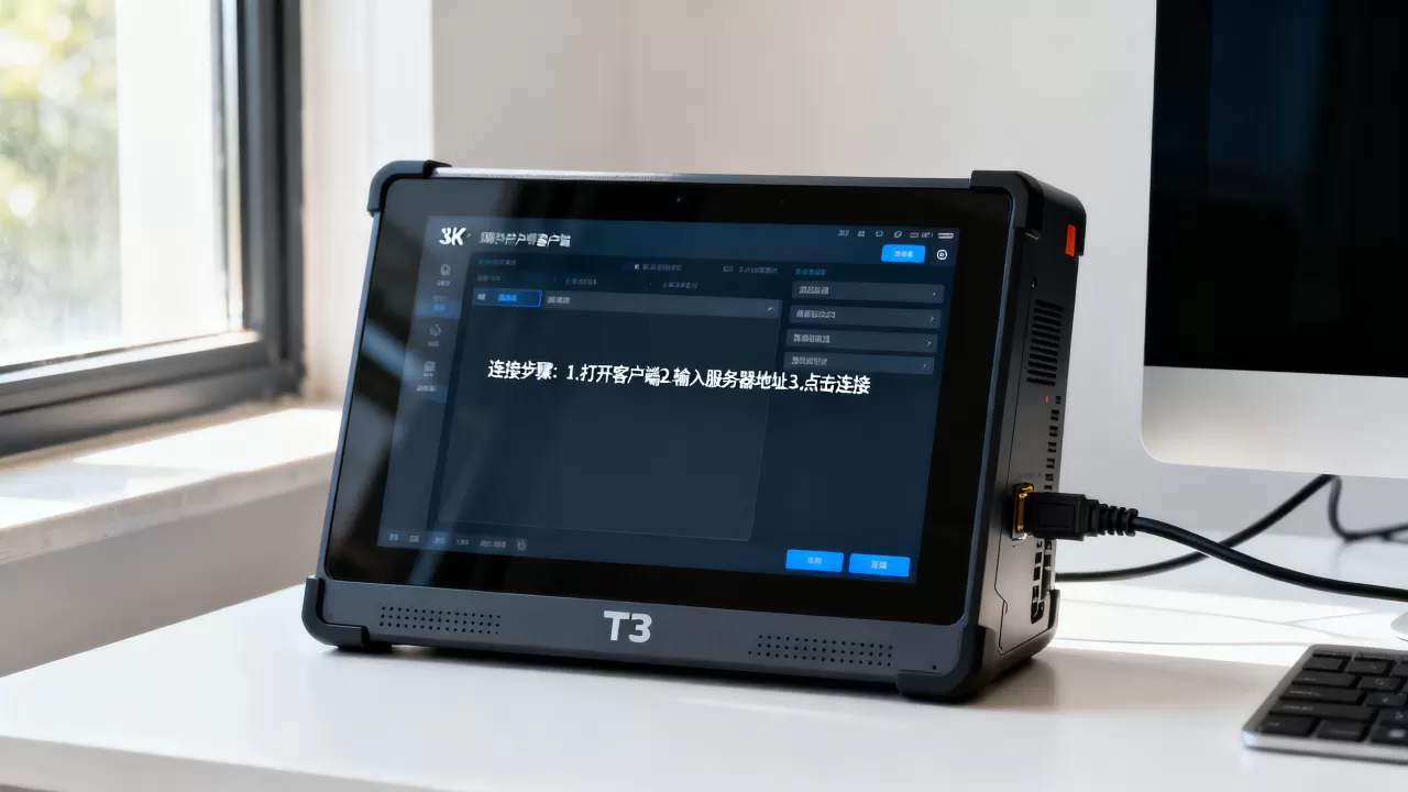 t3装上客户端后怎么连接服务器 t3装上客户端后怎么连接服务器