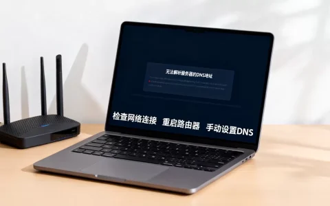 无法解析服务器的DNS是什么问题，怎么解决？