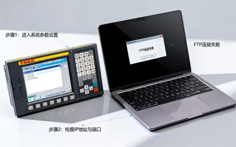 fanuc系统怎么设置FTP服务器，FTP连接失败怎么办？