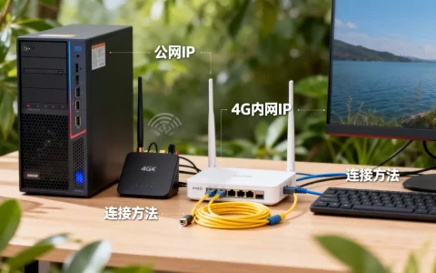 服务器公网IP怎么连上4G内网IP，可以用什么方法？