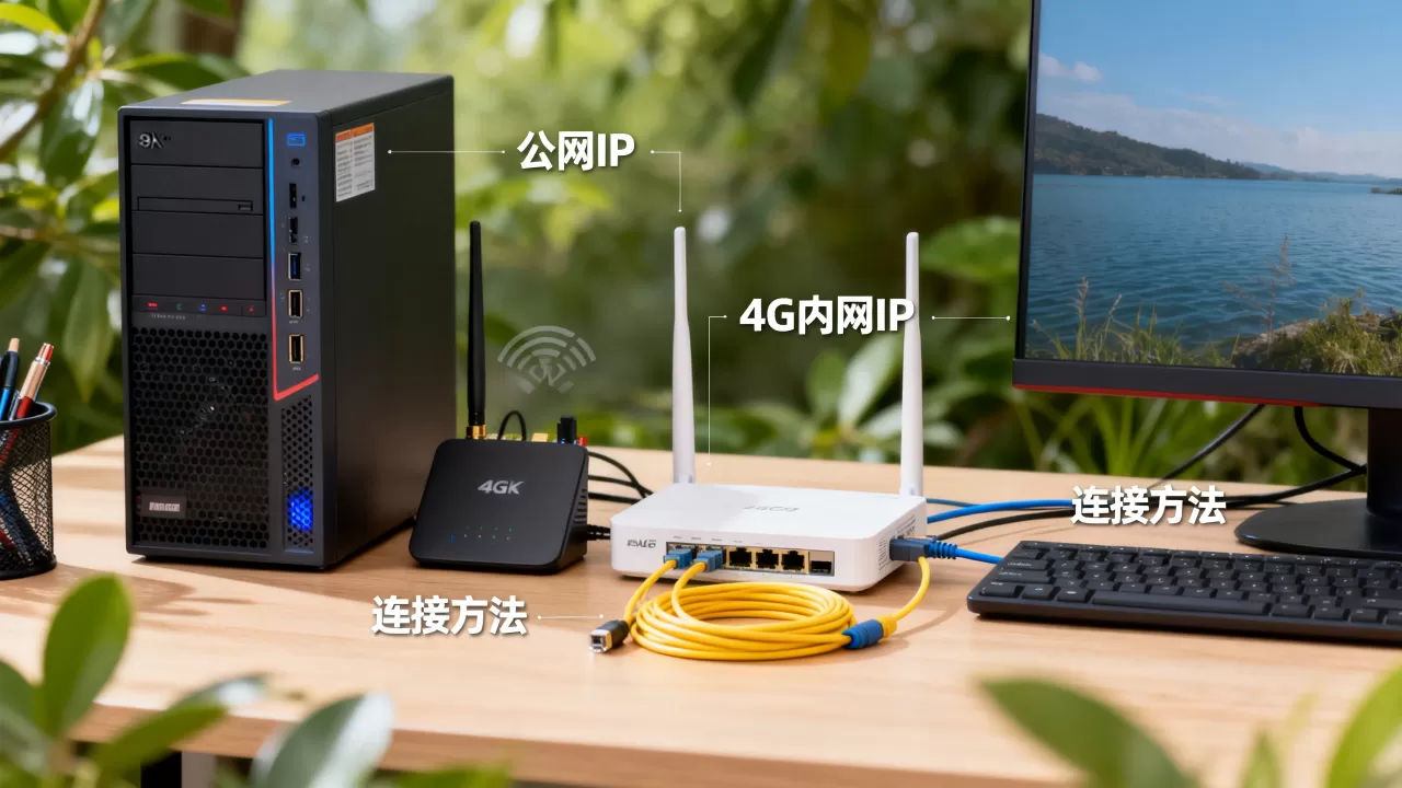 服务器公网IP怎么连上4G内网IP,可以用什么方法? 服务器公网IP怎么连上4G内网IP,可以用什么方法?