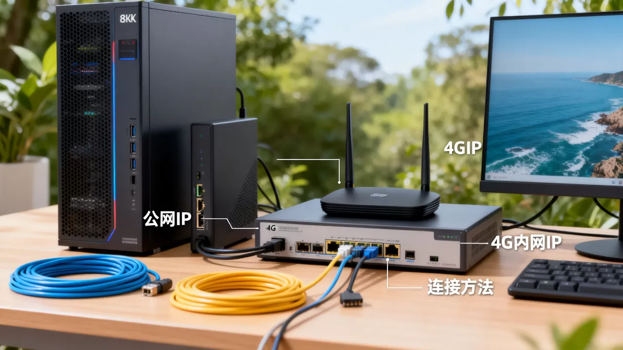 服务器公网IP怎么连上4G内网IP,可以用什么方法? 服务器公网IP怎么连上4G内网IP,可以用什么方法?
