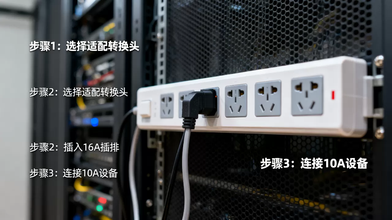 服务器机房插排16A如何转成10A,转换方法有哪些? 服务器机房插排16A如何转成10A,转换方法有哪些?