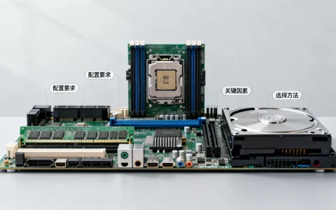服务器的配置要求有哪些关键因素？，如何选择