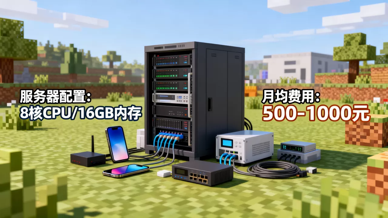 手机版MC大型服务器要多少钱,搭建费用多少? 手机版MC大型服务器要多少钱,搭建费用多少?