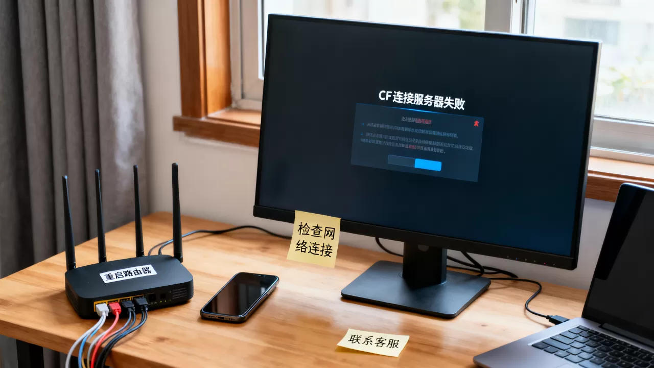 cf进游戏一直连接服务器失败怎么办 cf进游戏一直连接服务器失败怎么办