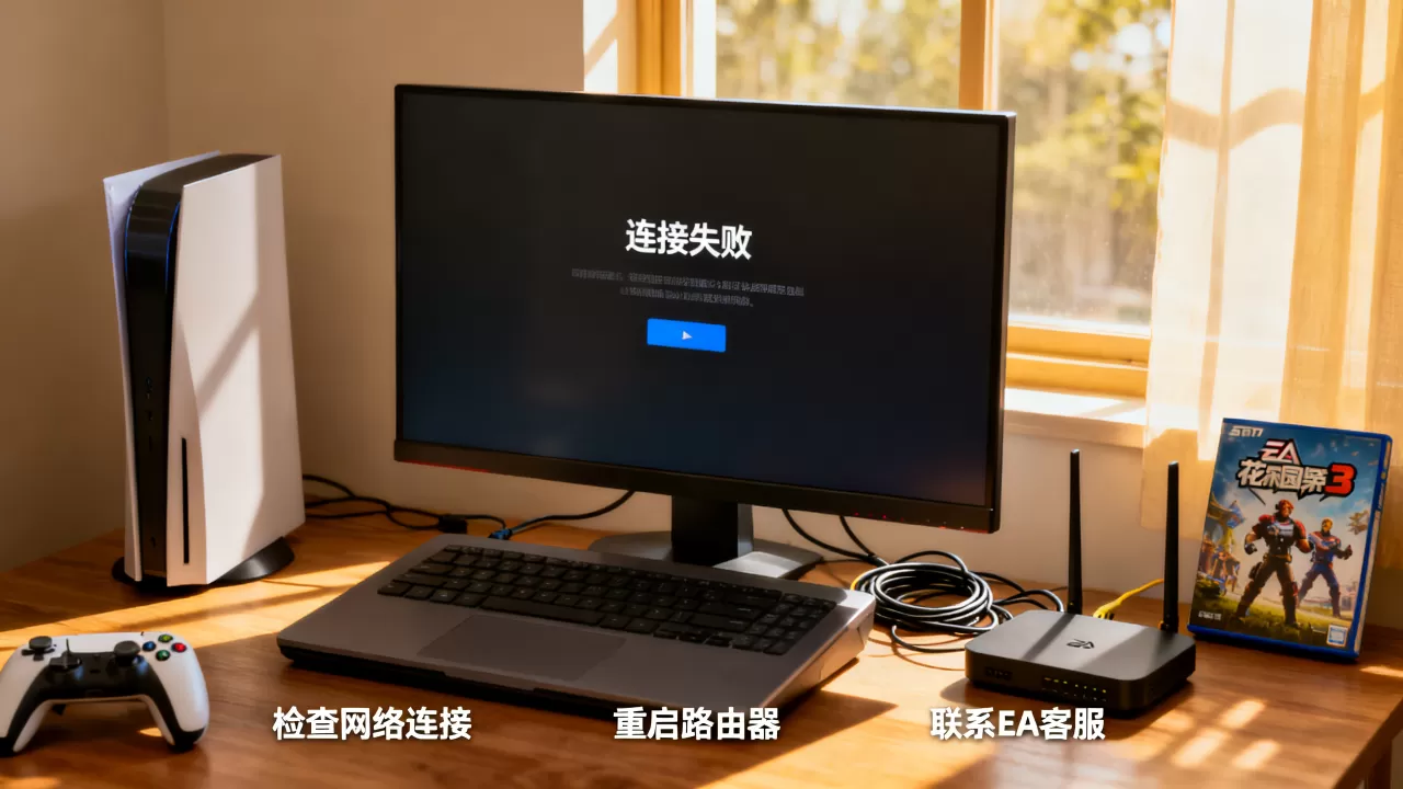 ea花园战争3连不上服务器怎么回事 ea花园战争3连不上服务器怎么回事
