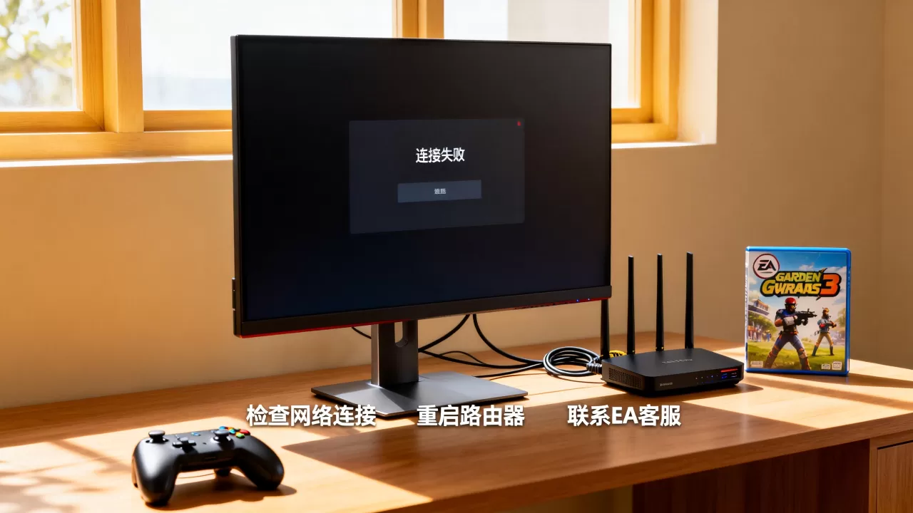 ea花园战争3连不上服务器怎么回事 ea花园战争3连不上服务器怎么回事
