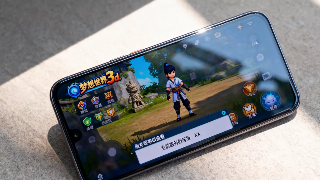 梦想世界3d手游怎么看服务器等级 梦想世界3d手游怎么看服务器等级