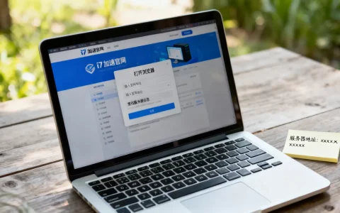i7加速官网的服务器地址在哪里，怎么找