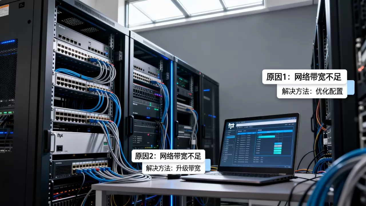 ftp服务器速度慢是什么原因?,怎么解决? ftp服务器速度慢是什么原因?,怎么解决?