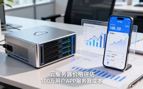 100万用户APP租服务器要多少钱，云服务器价格怎么评估？