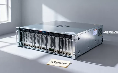 e7服务器一台大概多少钱，怎么买才不踩坑