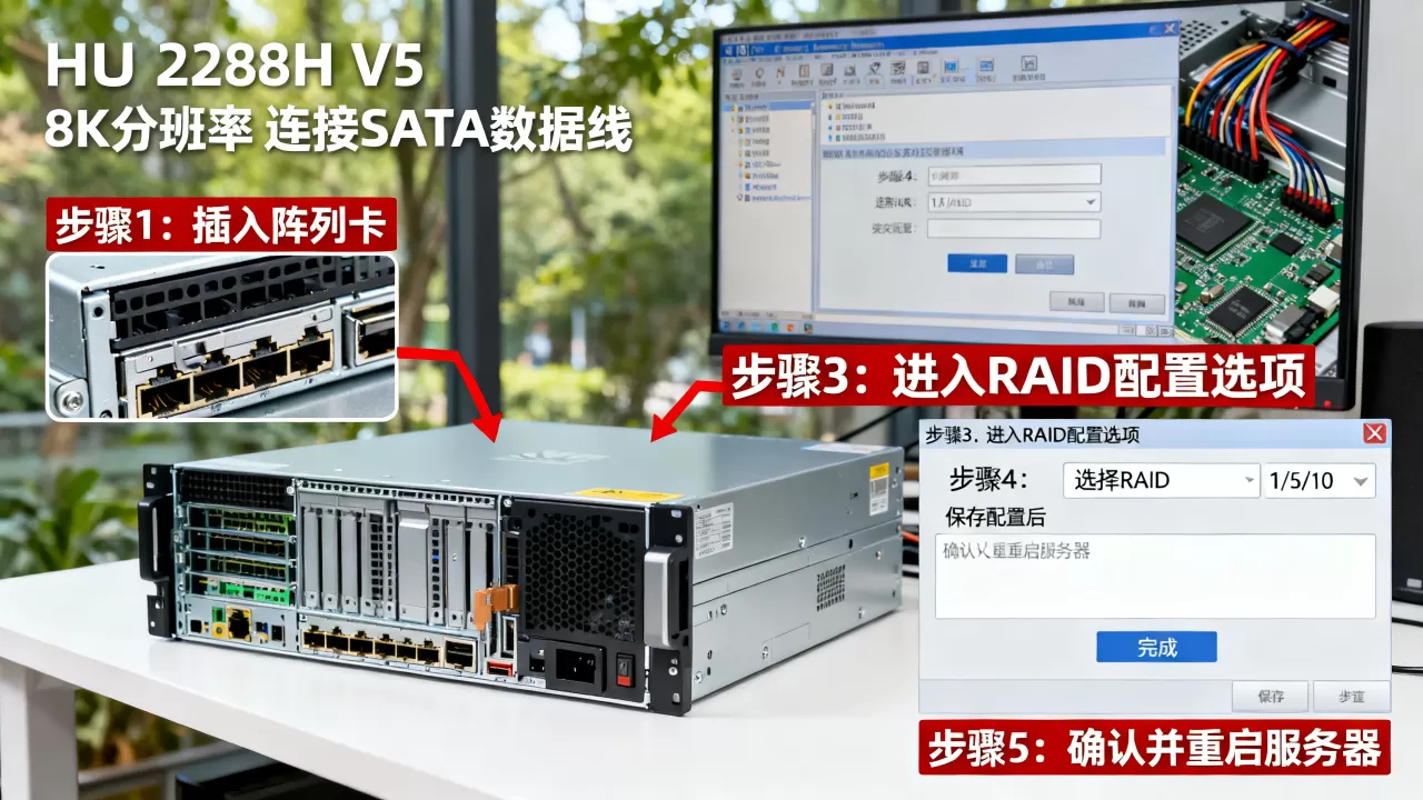 华为2288h v5服务器怎么做raid,配置步骤是什么 华为2288h v5服务器怎么做raid,配置步骤是什么