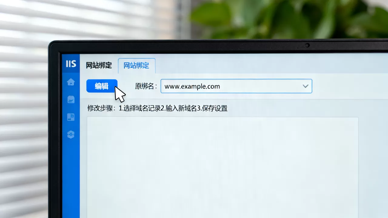 IIS服务已绑定网站域名怎么修改,iis域名修改方法有哪些 IIS服务已绑定网站域名怎么修改,iis域名修改方法有哪些