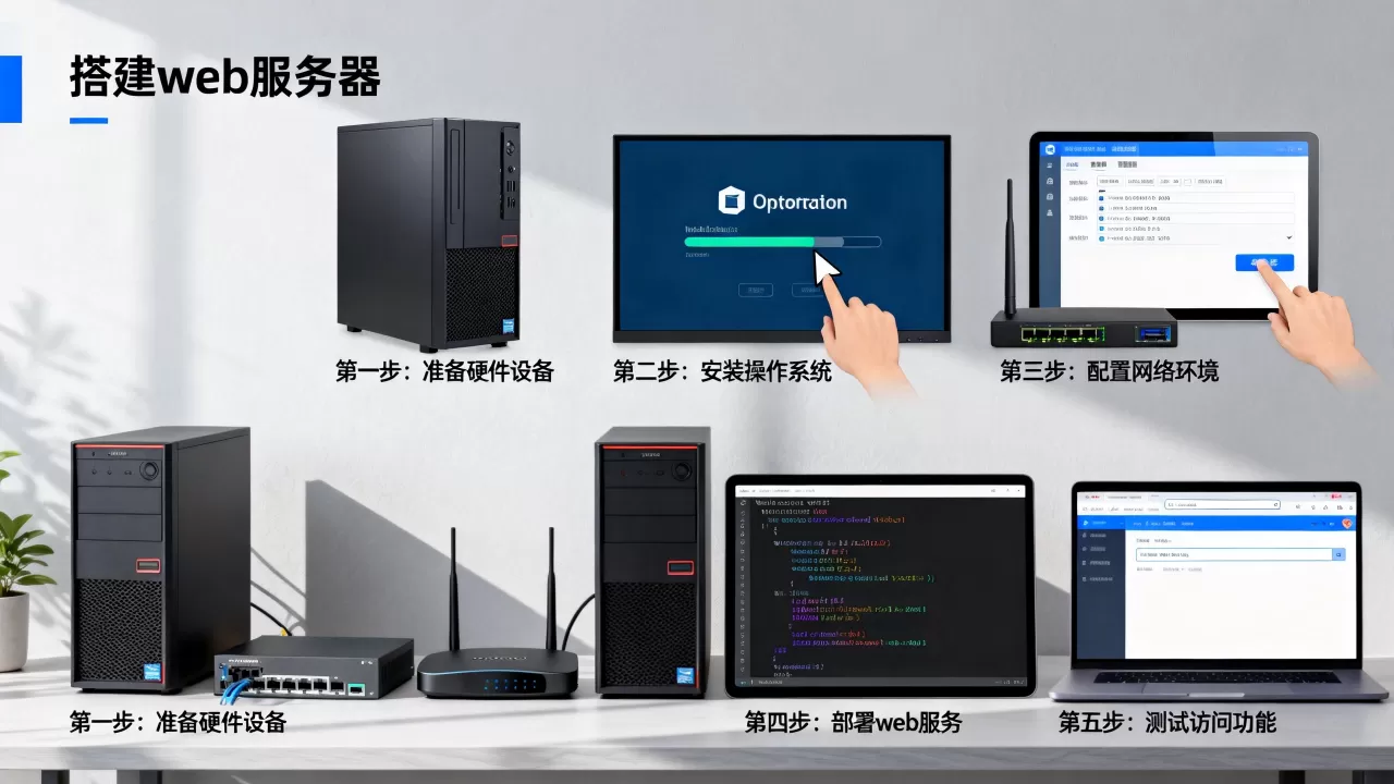 搭建web服务器的步骤包括哪些 搭建web服务器的步骤包括哪些