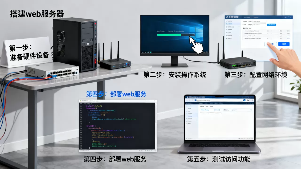 搭建web服务器的步骤包括哪些 搭建web服务器的步骤包括哪些