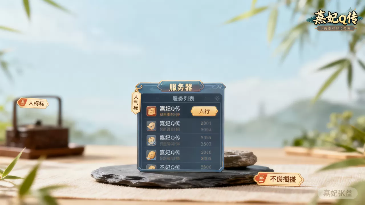 你知道熹妃q传服务器有哪些吗?,哪个服务器人气最高? 你知道熹妃q传服务器有哪些吗?,哪个服务器人气最高?
