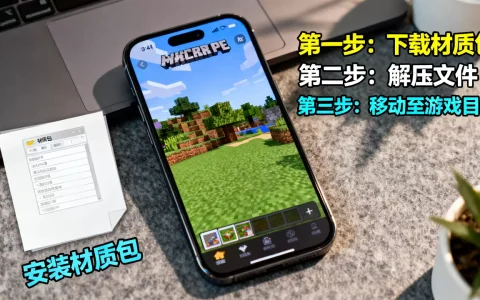 我的世界pe国际版服务器材质包怎么装，材质包不显示怎么办？