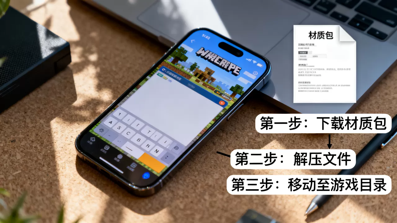 我的世界pe国际版服务器材质包怎么装,材质包不显示怎么办? 我的世界pe国际版服务器材质包怎么装,材质包不显示怎么办?