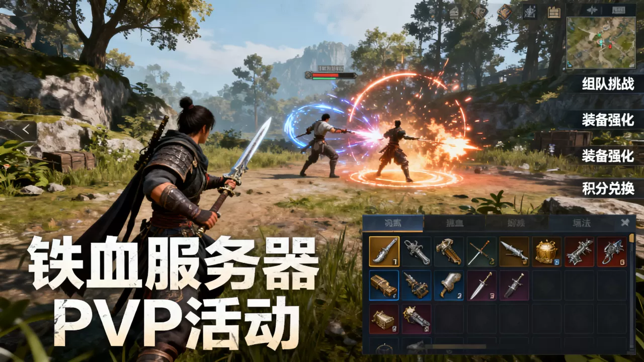 铁血服务器PVP活动有哪些,怎么玩最划算? 铁血服务器PVP活动有哪些,怎么玩最划算?