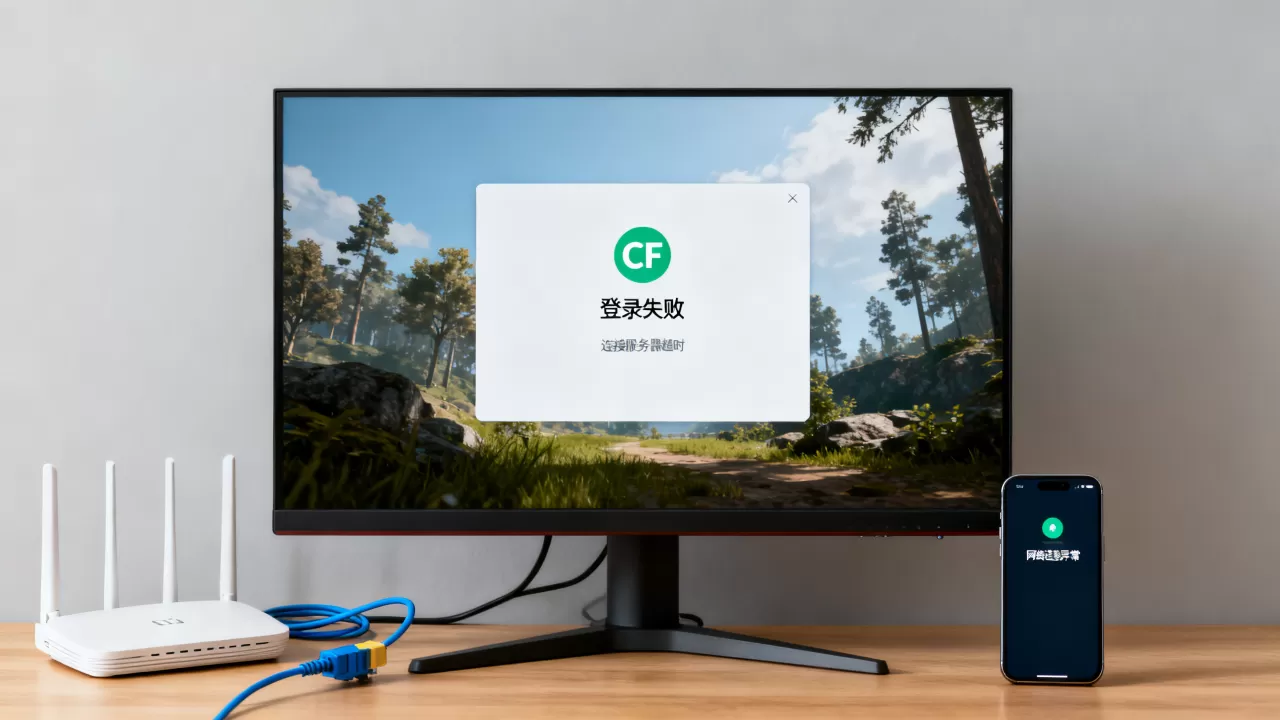 为什么cf登录连接不上服务器失败怎么回事 为什么cf登录连接不上服务器失败怎么回事
