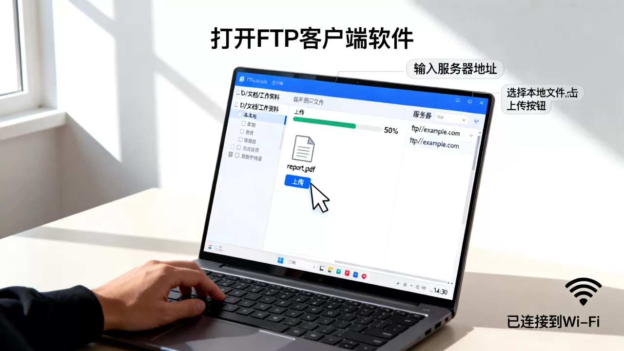 怎么把电脑文件上传到ftp服务器?,具体步骤是什么? 怎么把电脑文件上传到ftp服务器?,具体步骤是什么?