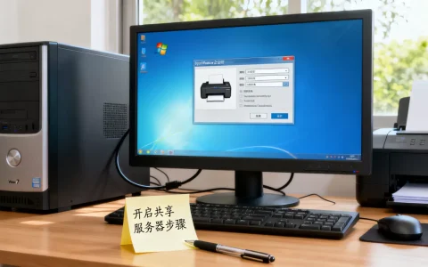 win7打印机共享服务器怎么开启,如何设置