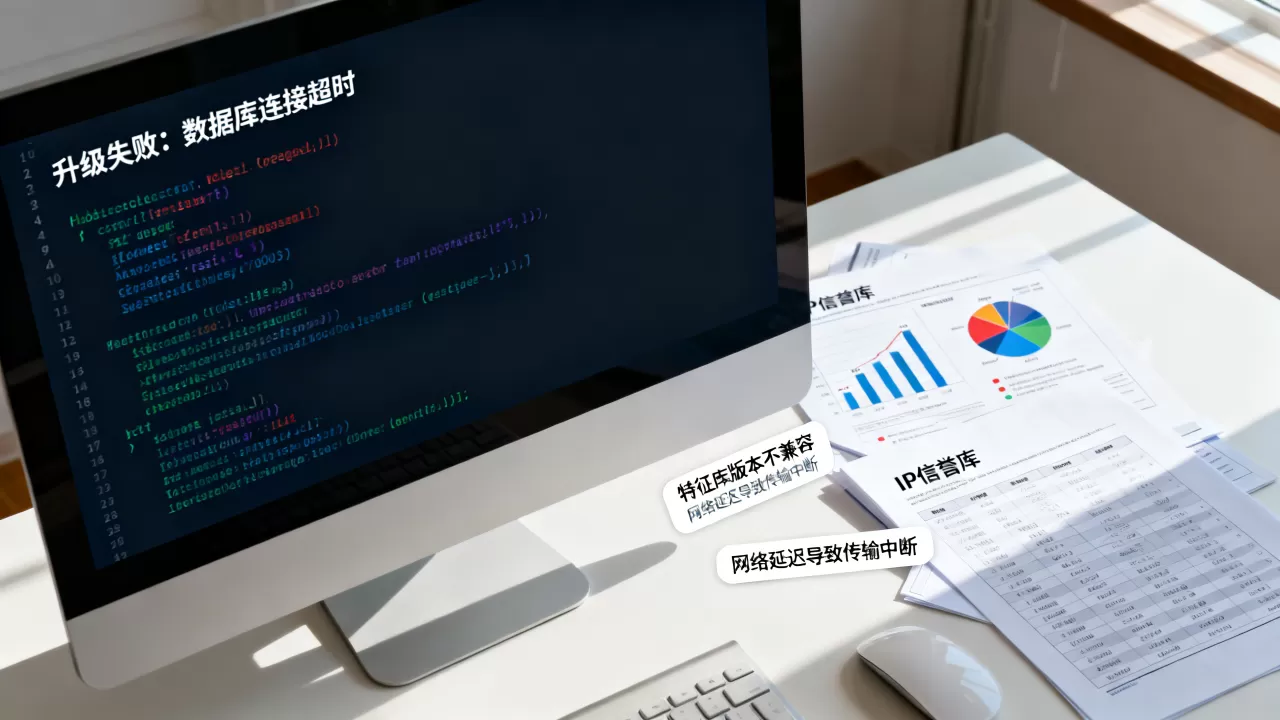 IP信誉库文件信誉特征库升级报错怎么办,原因有哪些 IP信誉库文件信誉特征库升级报错怎么办,原因有哪些