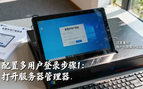 Windows云服务器怎么配置多用户登录，有哪些注意事项？