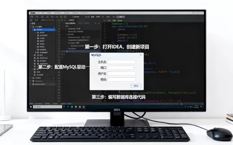 如何用IDEA连接MySQL数据库并操作？, 步骤有哪些？