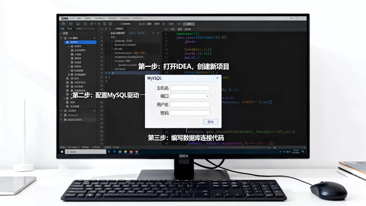 如何用IDEA连接MySQL数据库并操作?, 步骤有哪些? 如何用IDEA连接MySQL数据库并操作?, 步骤有哪些?