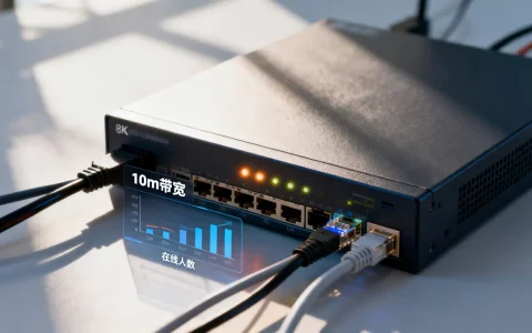 10m带宽服务器支持多少人在线
