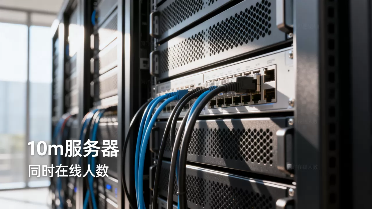 10m服务器同时在线多少人 10m服务器同时在线多少人