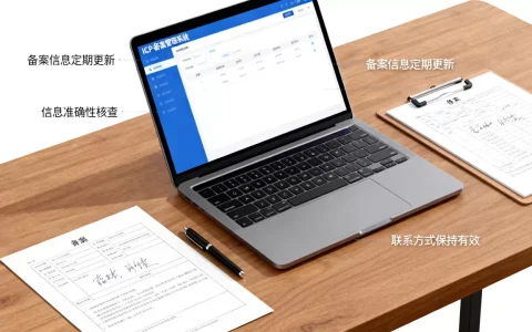 如何管理ICP备案信息，有哪些注意事项？