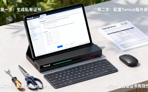 如何在Tomcat服务器上安装私有证书，配置步骤是什么？
