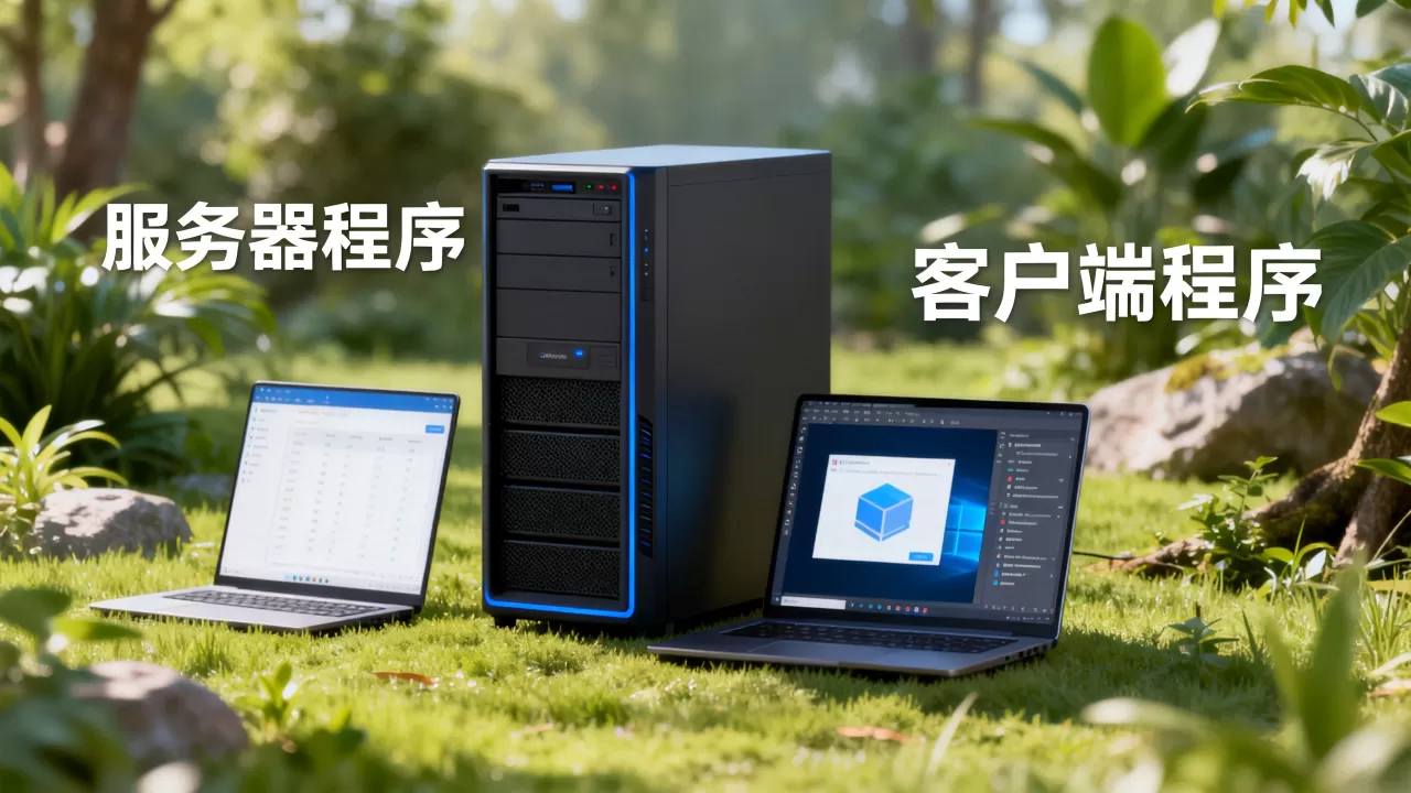 服务器程序 客户端程序 服务器程序 客户端程序