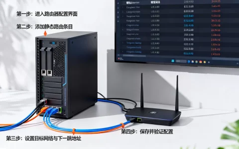服务器配置静态路由的步骤是什么？，静态路由怎么配置