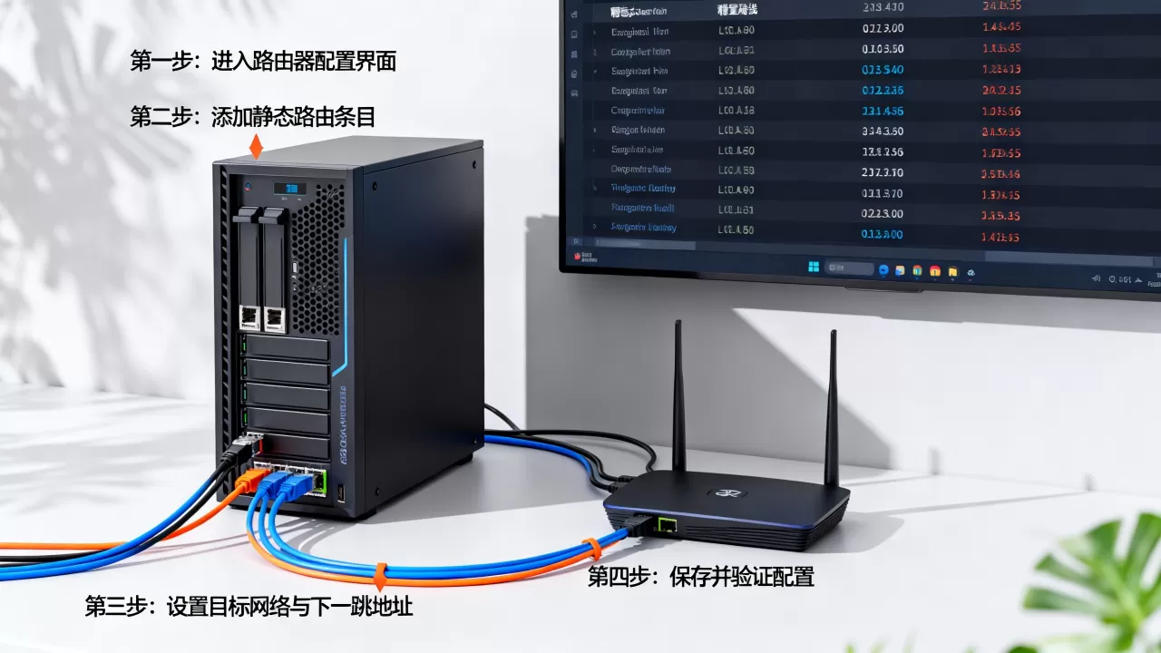 服务器配置静态路由的步骤是什么?,静态路由怎么配置 服务器配置静态路由的步骤是什么?,静态路由怎么配置