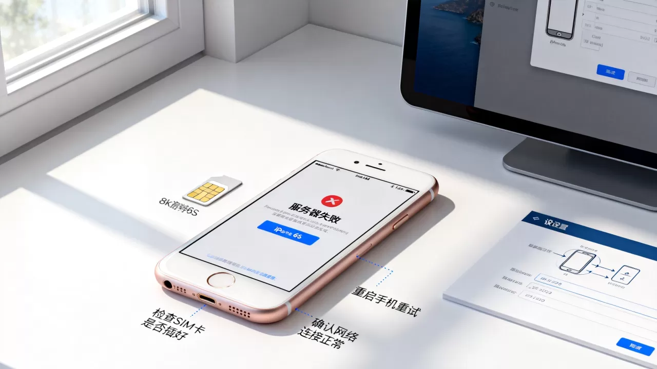 为什么苹果6s无法激活服务器失败,怎么解决? 为什么苹果6s无法激活服务器失败,怎么解决?