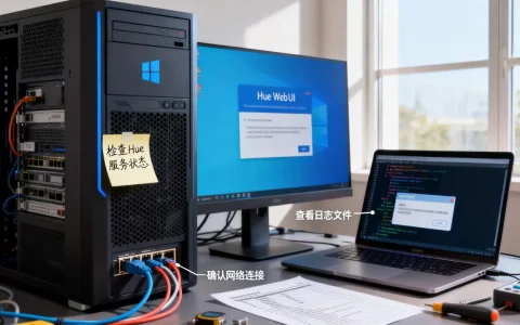 Windows服务器Hue WebUI打不开？怎么回事？