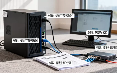 FTP服务器搭建数据复制怎么做，步骤是什么？