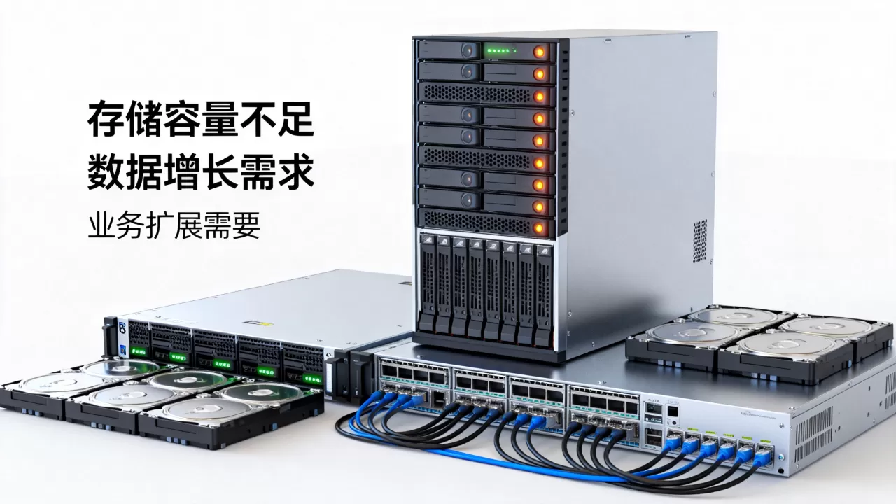 服务器存储扩充的原因 服务器存储扩充的原因