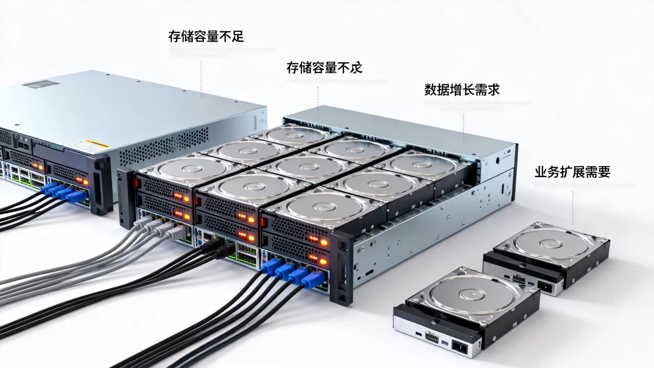 服务器存储扩充的原因 服务器存储扩充的原因
