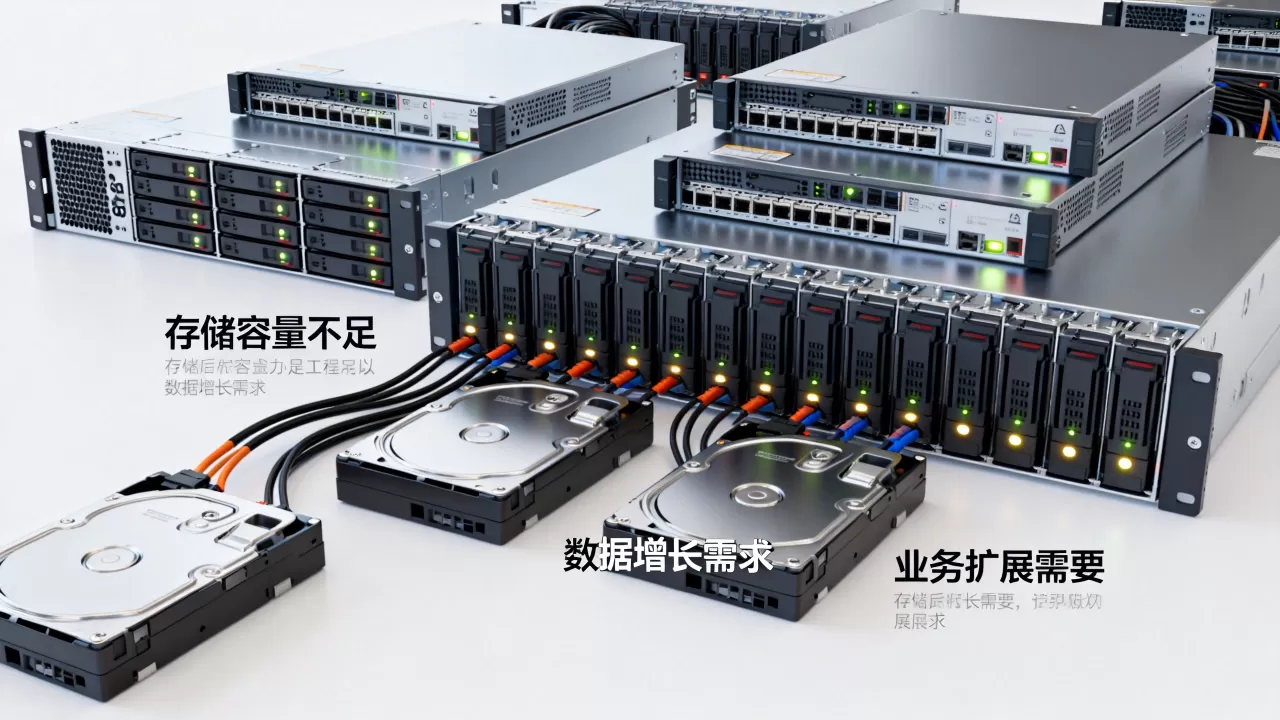 服务器存储扩充的原因 服务器存储扩充的原因