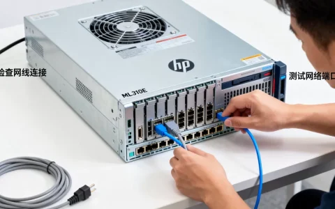 惠普ML310E服务器上不了网怎么办，网络故障怎么解决