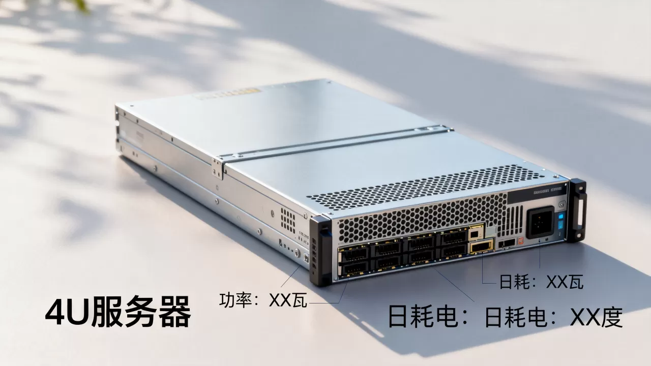 1台4U服务器功率究竟有多大,一天耗电多少度? 1台4U服务器功率究竟有多大,一天耗电多少度?