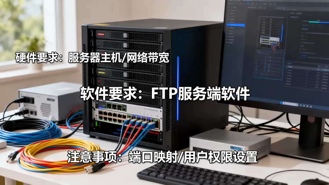 FTP服务器搭建需要什么条件?,搭建FTP服务器要注意什么? FTP服务器搭建需要什么条件?,搭建FTP服务器要注意什么?