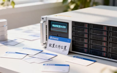 服务器端的数据库配置找不到怎么办？，怎么找卡片？